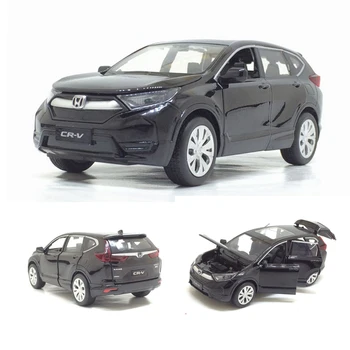 1/32 Honda CR-V Diecasts Žaislinės Transporto priemonės Automobilio Modelį Su Garso, Šviesos, Traukti Atgal, Automobilių Žaislai Vaikams Gimtadienio Dovanų Kolekcija