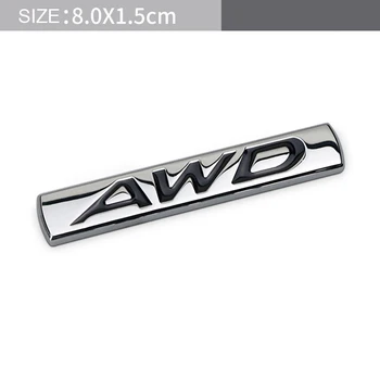 1 Gabalas Pusės Galinis Kamieno Emblema, skirta Mazda 2.0 2.5 AWD 6 2 5 3 CX 5 CX3 CX4 CX7 CX9 Atenza RX7 MX3 Protege Axela 