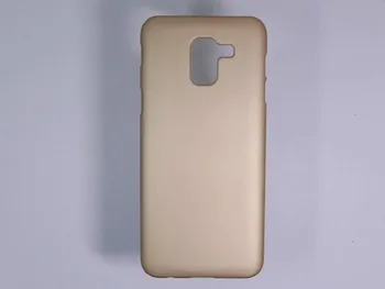 100vnt/aikštelė, nemokamas pristatymas Gumos Matinis Hard Back Case For Samsung A6 2018/A6 PLIUS 2018