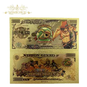 10vnt/Daug 20th Vienas Gabalas Usopp Banknotų Kolekcines, Japonijos Anime Banknotų Jenos Aukso Banknotų Dovanos