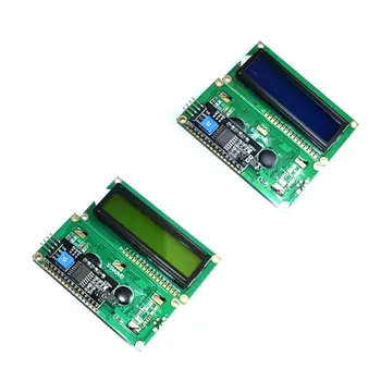 10VNT/DAUG LCD modulis Mėlynas ekranas, žalia ekrano IIC/I2C 1602 už arduino 1602 LCD UNO r3 mega2560 16565