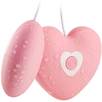 12 Greičio Makšties Rutuliukai Širdies formos Vibratorius Klitorio Stimuliatorius Šuolis Kiaušinių Moterų Masturbacija Vibruojantys Spenelių Massager Sekso Žaislai