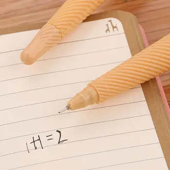 12pcs/daug Kūrybos Animacinių filmų Ledų Gelio rašiklis Mielas Studentų Raštinės reikmenys Pen Kokybės Saldainiai, Ledai Pen Office Pen