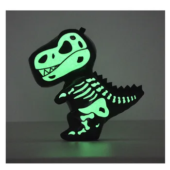 13CM Naktį Atspindintis Mažas Dinozauras, Keychain Žaislas Kamufliažas Tyrannosaurus Rex Keychains Vyrai Moterys Maišelį Pakabukas paketų prižiūrėtojų raktinę Dovana