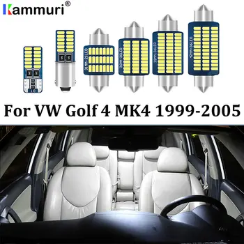 13pcs nemokamas pristatymas Klaida Nemokama Automobilių LED Vidaus apšvietimo Rinkinys Paketą Volkswagen VW Golf 4 mk4 priedai skaityti Patalpų apšvietimas