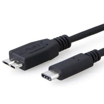 1m USB 3.1 C Tipo USB-C su USB 3.0 Micro B Duomenų Sinchronizavimo Įkroviklis Keitiklio Kabelį