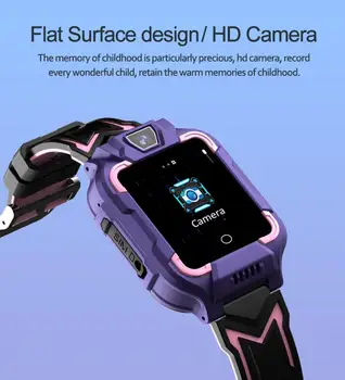 1pc M66 Vaikų Smart Žiūrėti 4G Visas Netcom / GPS vietos nustatymas / Vaizdo Skambinimo / HD Fotografijos IP67 atsparus Vandeniui Vaikai Smart Žiūrėti
