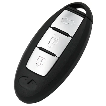 2+1 mygtukų Naujas Smart Nuotolinio Rakto Pakabuku 3 Mygtuką 433MHZ su 4A Mikroschemą Infiniti Q50 Q50L Q50S su įdėklu raktas