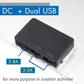 200W 18V Portable Solar Panel Dvigubas USB Power Banko Valdybos Išorės Baterija Įkraunama Saulės Elementų Valdybos Krokodilas Įrašus Automobilinis įkroviklis