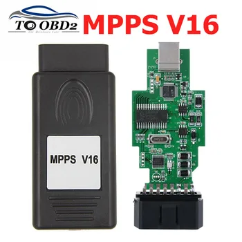 2019 Aukštos Kokybės MPPS V16 EKIU Chip Tuning Įrankis Mpps V16 parama EDC16 EDC17 MED9.X ect Puikus MPPS V16