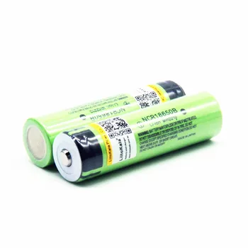2019 LiitoKala NCR18650B 3.7 V 3400 mah 18650 3400 mah De Bateria Lítio Recarregável para lanterna para banco powr