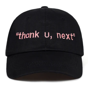2019 naujas Ačiū U,Šalia Beisbolo kepuraitę Ariana Grande Siuvinėjimo Tėtis Skrybėlę Unisex Moterų Žmogus hip-hop kepurės Naujausią albumą Snapback skrybėlės 47664