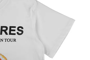 2019ss Malonumus, Moterų, Vyrų, Didelis Citrinų T shirts Hiphop Streetwear Vyrų Medvilnės, Baltos spalvos marškinėliai trumpomis Rankovėmis Tess Vasarą 5295