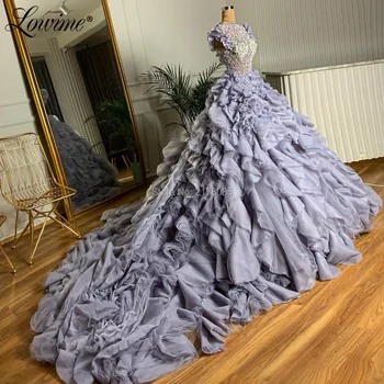2020 Couture Turkijos Dubajus Vakarinę Suknelę, Uždusęs Prom Dresses Islamo Arabų Skirtingų Debesų Aibye Šalis, Chalatai Chalatas De Soiree