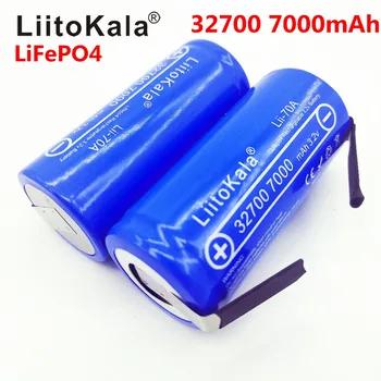 2020 LiitoKala Lii-70A 32700 lifepo4 3.2 v 7000mah 33A 55A suvirinimo juostelės atsuktuvas, baterija elektrinis dviratis varomas+Nikelio lakštai