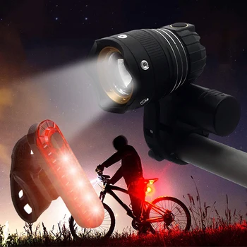 2020 m. Dviračių Šviesos USB Įkrovimo LED Glare Naktį užpakalinis žibintas Jojimo Saugos Įspėjamoji Lemputė Vandeniui Nešiojamų Galiniai Šviesos Lempos