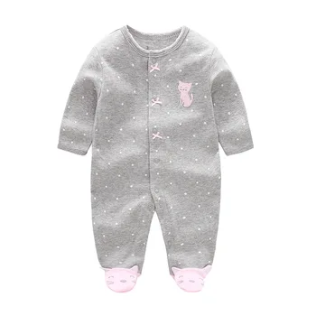 2020 m. pavasario - Rudens Kūdikių Pižama & Sleepwear Naujagimiui Mergina Romper Kūdikių Berniukų Medvilnės Drabužius Kūdikiams Jumpsuit Kūdikiams