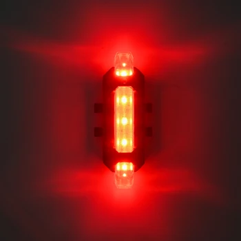 2020 naujas Dviračių šviesos diodų (LED) užpakalinis žibintas Galiniai Saugos Įspėjimas Dviračių Nešiojamų Šviesos, USB Stiliaus Įkrovimo arba Baterijos Stilius
