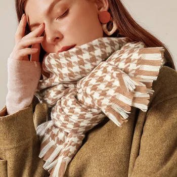 2020 Naujas mados kašmyras moterų skara skara žiemos šiltos skaros ir apsiaustas bandana pashmina moterų foulard ilgai storio antklodė 4759