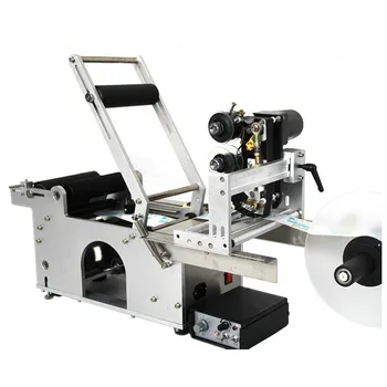 2020 Naujas produktas, pusiau automatinės etikečių klijavimo mašinos, etiketės spausdinimo mašina roll lipdukas