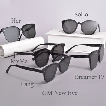 2020 Naują penkių stiliumi moterys, vyrai, saulės akiniai Švelnus Jos Myma solo lang Svajotojas 17 UV400 lens akiniai nuo saulės moterims, vyrams