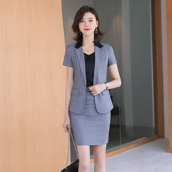 2020 Profesinės interviu moterų sijonas tinka Pavasario ir vasaros atsitiktinis temperamentas slim juoda panele švarkas Mados office sijonas 10846