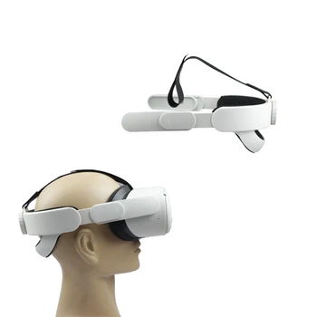 2021 Naujas VR Elito Dirželis Lankelio Tvirtinimo Dirželis Reguliuojamas Galvos Dirželis VR Šalmas Diržas Oculus Quest 2 VR Ausines