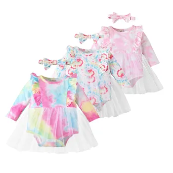 2021 Prekės vasaros baby girl drabužius 2 vnt kūdikių komplektai berniukams, kūdikių drabužiai naujagimiams -2 metų kūdikių drabužiai dinozauro kostiumo kūdikių 38917