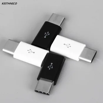 20Pcs Mini USB 3.1 C Tipo Male Micro USB Moterų Adapteris Keitiklis Jungtis Įkrovimo Duomenis Sinchronizuoti Perdavimo Xiaomi 