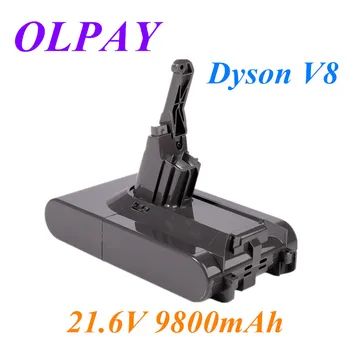 21.6 V 9800mAh Baterija Dyson V8 Baterija Dyson V8 Absoliutus /Pūkuotas/Animal/ Li-ion Dulkių siurblys įkrovimo Tešlą