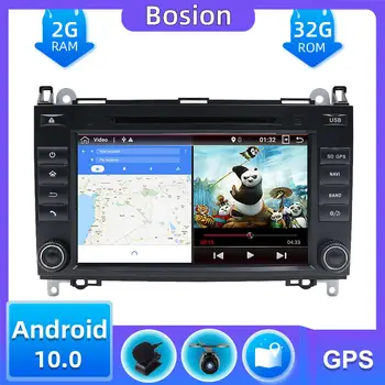 2din Android 10.0 Auto Radijo Automobilių DVD Multimedijos Mercedes Benz B200 A B Klasės W169 W245 Viano Vito W639 Sprinter W906 GPS DAB 51318