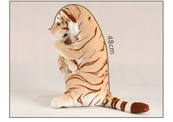 2vnt/Daug Motinos ir Kūdikio Tigras Pliušinis Lėlės Motinos ir Vaiko Tigras Įdaryti Pliušinis Žaislas Modeliavimas Gyvas Tigras Realiame Gyvenime Pliušas