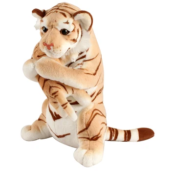 2vnt/Daug Motinos ir Kūdikio Tigras Pliušinis Lėlės Motinos ir Vaiko Tigras Įdaryti Pliušinis Žaislas Modeliavimas Gyvas Tigras Realiame Gyvenime Pliušas