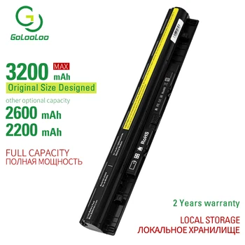 3200mAh 4CELLS L12L4A02 L12S4E01 Nauja Baterija Lenovo Z40 Z50 G40-45 G50-30 G50-70 G50-75 G50-80 G400S G500S L12M4E01 L12M4A02