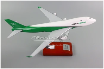 35cm CHAPMAN FREEBORN chartijos B747-400F 1:200 Plastiko, Surinkto Lėktuvo Modelis Plokštumoje Modelis Rinktuvas