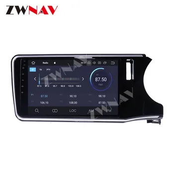 360 Kameros Ekranas Android 10.0 Automobilio Multimedijos Grotuvo Honda Miestas Malonės-2017 Vaizdo Garso Radijas Stereo GPS Navi Galvos Vienetas