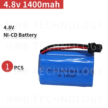 4.8 v 1400mah ni-cd akumuliatorius nicd aa 4.8 v įkrovimo baterija 1.2 v 1500mah baterijos nėra nimh automobilių 4.8 v RC žaislo valtis