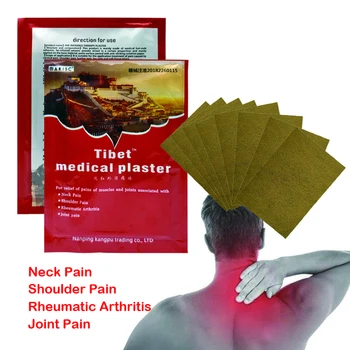 40pcs Kinijos Tibeto Natūralių Žolelių Medicinos Gipso nuskausminimo Patch/Kaklo/Back/Raumenų Ortopedijos Artritas PlasterGood poveikis