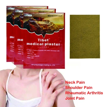 40pcs Kinijos Tibeto Natūralių Žolelių Medicinos Gipso nuskausminimo Patch/Kaklo/Back/Raumenų Ortopedijos Artritas PlasterGood poveikis