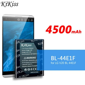 4500mAh Telefonas Baterija BL-44E1F Už LG V20 H990 F800 VS995 US996 LS995 LS997 H990DS H910 H918 BL 44E1F + Sekimo Numerį