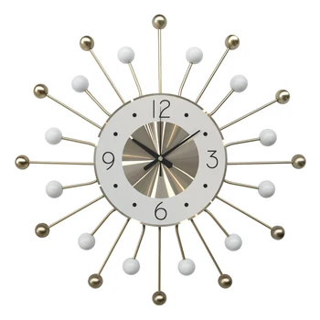 49cm Šiaurės laikrodis sieninis laikrodis modernus dizainas, garso išjungimo laikrodis kambarį namuose mados dekoratyvinis kvarcinis laikrodis didelis laikrodis ant sienos 479