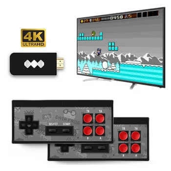 4K HDMI Suderinamus Vaizdo Žaidimų Konsolės Pastatytas 600 Klasikiniai Žaidimai, Mini Retro Konsolės Bevielio Valdiklio Išėjimo Dual Žaidėjai 30199