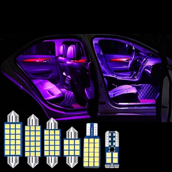 4pcs Klaidų 12v Automobilio, LED Lemputes, Interjero Dome Skaitymo Lemputė bagažo skyriaus Lempa Mitsubishi Eclipse Kryžiaus 2018 2019 2020 Priedai