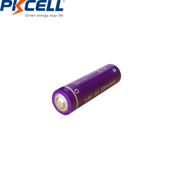 4Pcs PKCELL 3,6 V AA baterijos ER14505 14505 2400mah LiSCLO2 AA Baterijos Aukščiausios LR6 R6P 1,5 V Baterijos, GPS Sekimo Kameros
