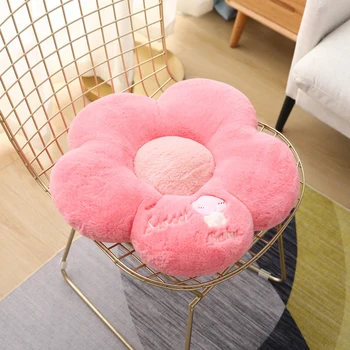 50cm mielas pliušinis gėlių formos pagalvė pagalvėlės sofa atgal pagalvėlės, gėlių pliušiniai žaislai mergina vaikų gimtadienio dovana