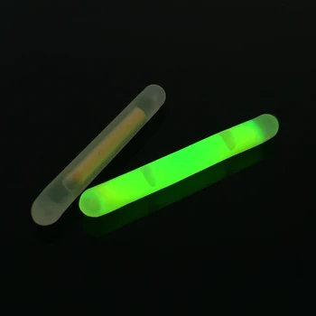 50pcs 3.0*25MM Naktį Žvejybos Šviesos Plaukti Fluorescencinė Šviesa Stick Lazdele Multi-Color LightsDark Švyti Klijuoti, Žvejybos Įrankiai, Įrankių