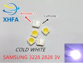 50PCS SAMSUNG 2828 LED Backlight TT321A 1.5 W-3W su zener 3V 3228 2828 Cool white Backlight LCD TV TV Taikymas