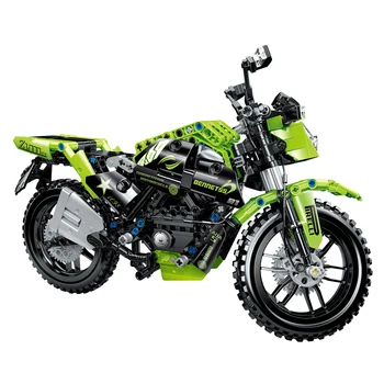 518Pcs įrangos pardavimas, biuro įrangos Kalnų Dviračio Modelis, Modeliavimas Konkurencingą Motociklo Švietimo, Montavimas Statybinės Plytos Žaislai Vaikams