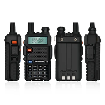 5Colors Baofeng UV-5R Walkie Talkie UV 5R 5W Kumpio ir CB Radijo Stotis 128CH UV5R FM siųstuvas-imtuvas VHF UHF Nešiojama Medžioklės Siųstuvas