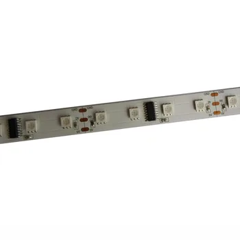 5mX adresuojamo DC5V įvesties UCS9812 RGB 5050SMD skaitmeninis LED juostelės 56LED/m 14IC/m 65565 Pilkumo nemokamas pristatymas